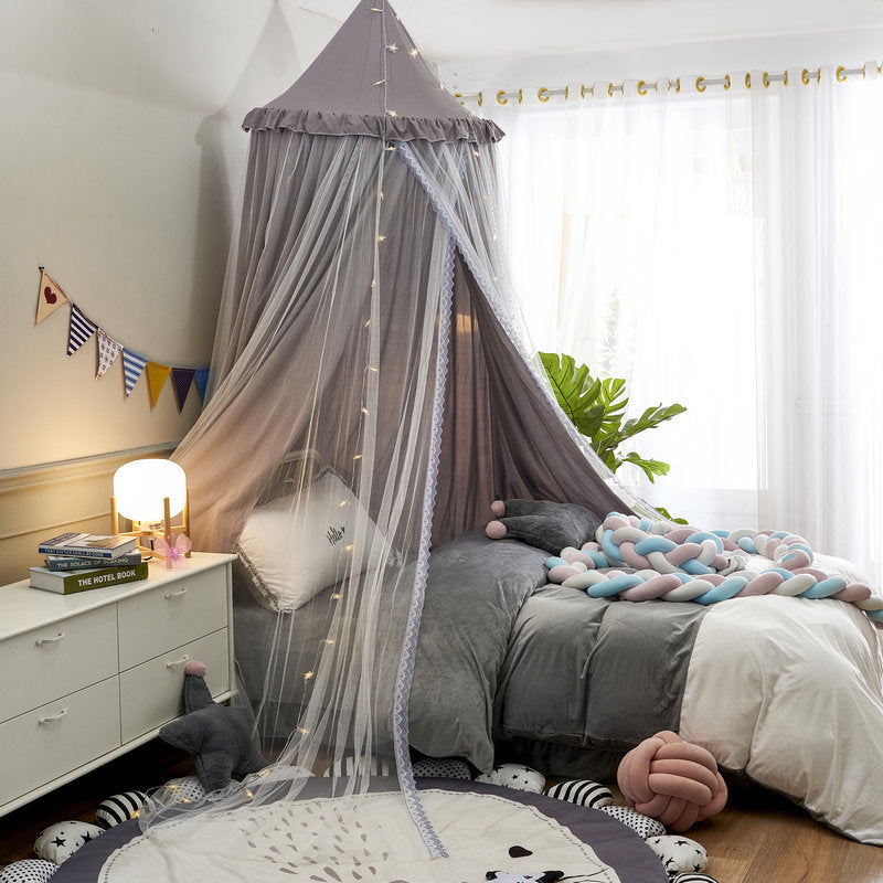 003 Polyester Bed Canopy Blackout Dome Bed Netting Canopy Dustproof Mosquito Net Bed for 1.8-2m Bed 003 Polyester Bed Canopy Blackout Dome Bed Netting Canopy Dustproof Mosquito Net Bed for 1.8-2m Bed